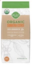 Wellsley Farms Organic Sumatra Estate Whole B...