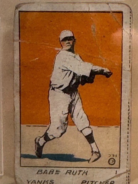 1920 Babe Ruth PSA Authentic Hand cut Strip Card - W516-1-2 Babe Ruth #1 view 8