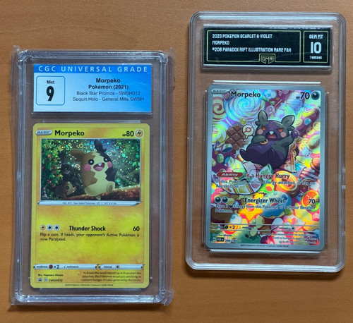 Morpeko graded CGC 9 for sale on eBay