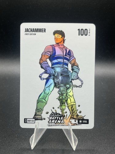 2026 Bo Jackson Battle Arena Jackhammer Jac Caglianone Blizzard Steel Foil