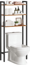over the Toilet Storage, 3-Tier Bathroom Organizer Shelf over Toilet, Freestandi