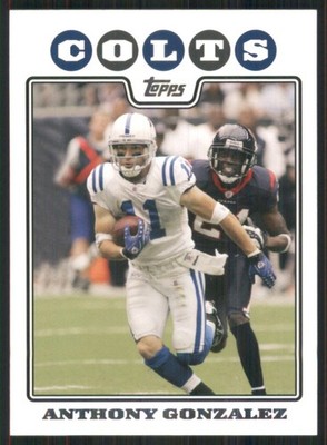2008 Topps #149 Anthony Gonzalez Indianapolis Colts 37480