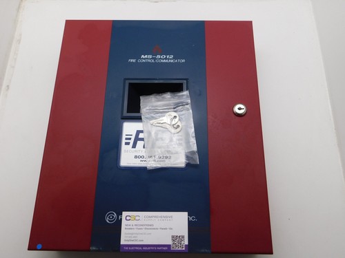 MS-5012 - FIRE LITE 1A AMP 12V FÜNFZONEN BRANDMELDEZENTRALE - U FEHLER - Bild 1 von 9