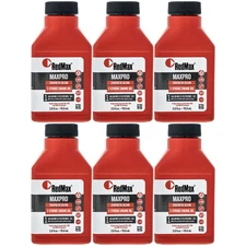 2.6oz Bottles of RedMax Synthetic 2 Stroke Cycle Oil w/ Fuel Stabilizer 50:1 6PK