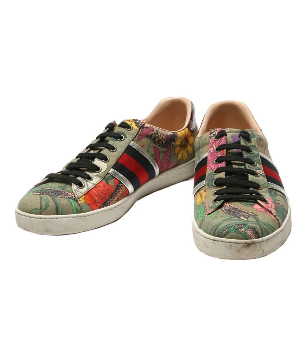 Baskets basses Gucci Total Pattern 473763 homme taille 9 GUCCI