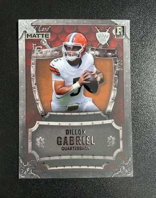 2025 Wild Card Matte Dillon Gabriel Weekend Warrior RC Rookie /35 WW-N-DG Browns