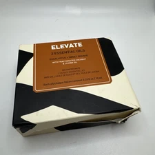 Elevate 2 Essential Oils Eucalyptus & Sweet Orange 0.33 Oz Each C4