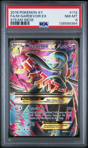 M Gardevoir-EX graded PSA 8 for sale on eBay