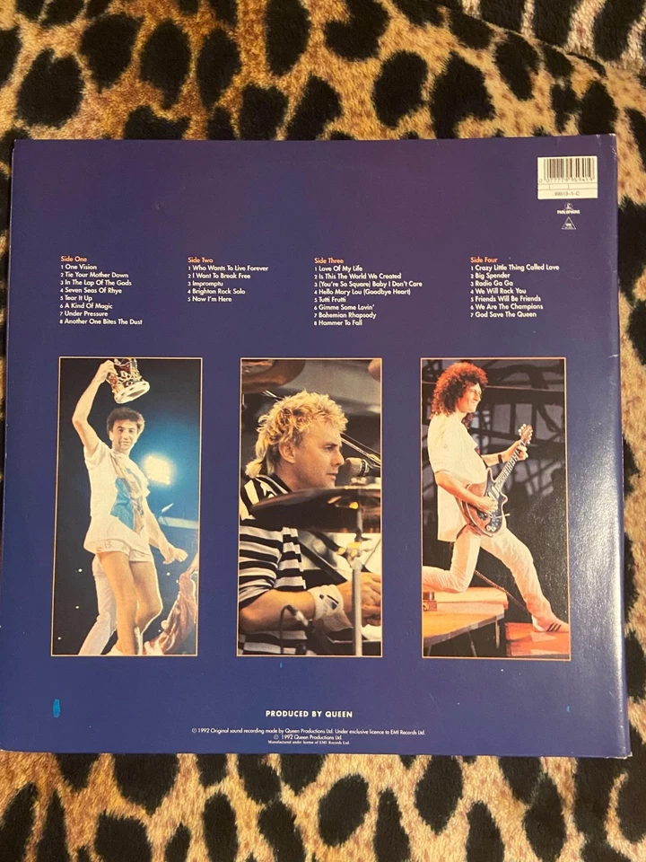 QUEEN - LIVE AT WEMBLEY ‘86 - Double Lp - Never played, scratch-free records - Image 2 of 4