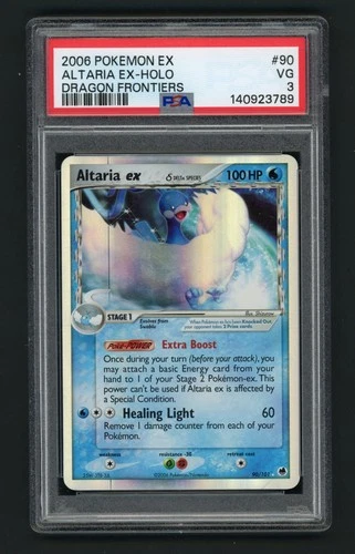 Altaria ex (Delta Species) 90/101 Dragon Frontiers Holo Pokemon Card PSA 3