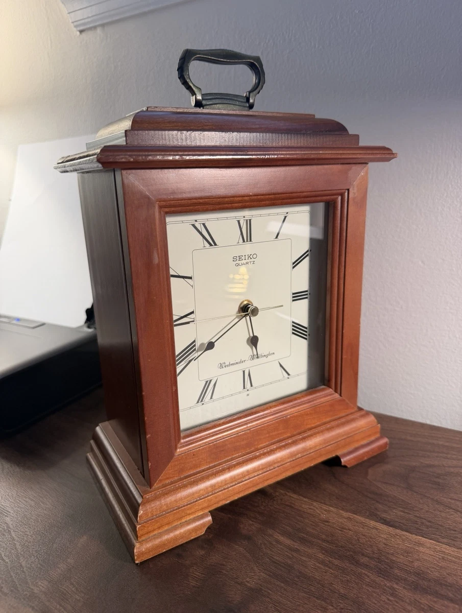 Seiko Desk, Mantel & Shelf Clocks with Chimes for sale | eBay