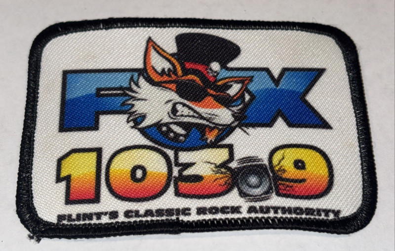 Fox 103.9 FM Flint Michigan Classic Rock Radio Patch