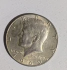 1969p half dollar