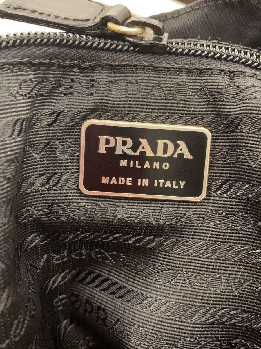 PRADA Backpack Nylon BLK Solid 407578 Interior Ha… - image 5