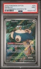 Pokemon Snorlax Black Star Promo 051 151 Pokemon Center Elite Trainer Bx. PSA 9