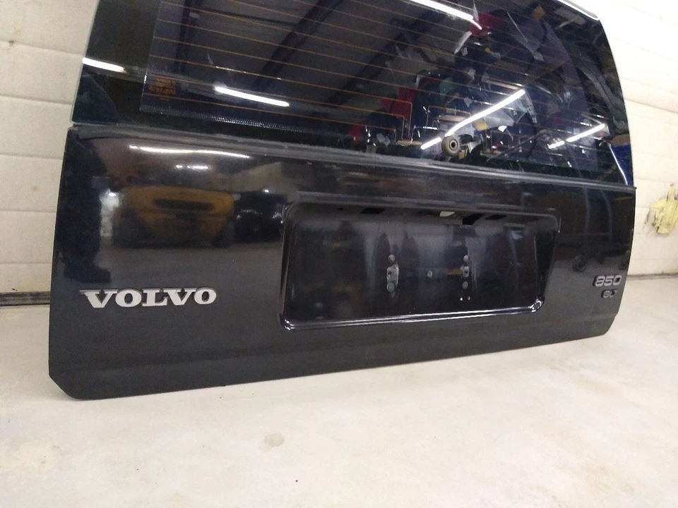 Volvo 850 Tailgate Liftgate Back Door Shell Panel With Glass Black 1993-1997 Foto 3 de 4