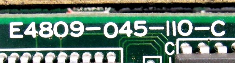 USED OKUMA E4809-045-109-D PC BOARD E4809045109D E4809-045-110-C