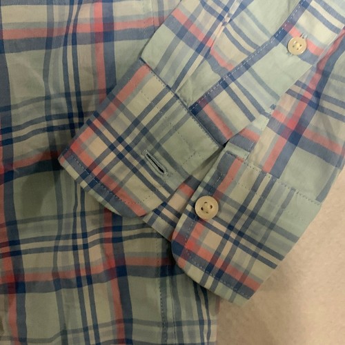 Vineyard Vines Mens Multicolor Plaid Slim Fit Tucker Button Up Shirt Size XS - Picture 2 of 8