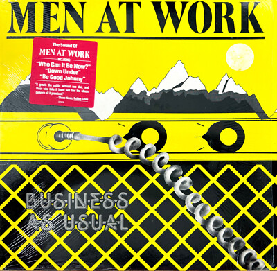 Men At Work / Business As Usual / 1982 Vinyl LP / EX / Shrink