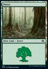 MTG Magic the Gathering Forest (489/632) Modern Horizons 2 LP