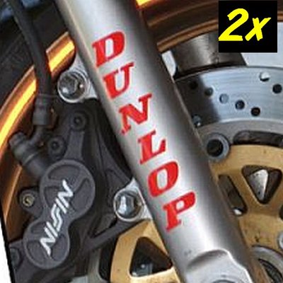 Sell DUNLOP - YELLOW 8.25 Inch 21cm LONG Decal Sticker R6 R1 In