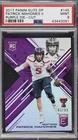 2017 Panini Elite DP #145 PATRICK MAHOMES RC PURPLE DIE CUT #/99 PSA 9 MINT