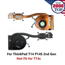 CPU Fan Heatsink for Lenovo ThinkPad T14 P14S 2nd Gen UMA 5H41B77165