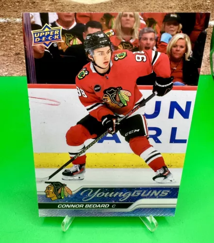2023-24 Upper Deck Ser 2 Connor Bedard RC Young Guns Oversized Jumbo Card #451