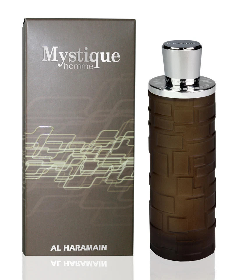 Al Haramain Mystique Homme 100ml EDP Perfume - Bergamot, Jasmine, Tobac, Musk