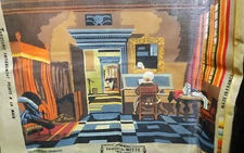 Large Needlepoint Canvas Emanual de Witte by Margo de Paris #2437 New Old Stock