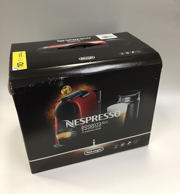 de longhi nespresso essenza plus black espresso machine