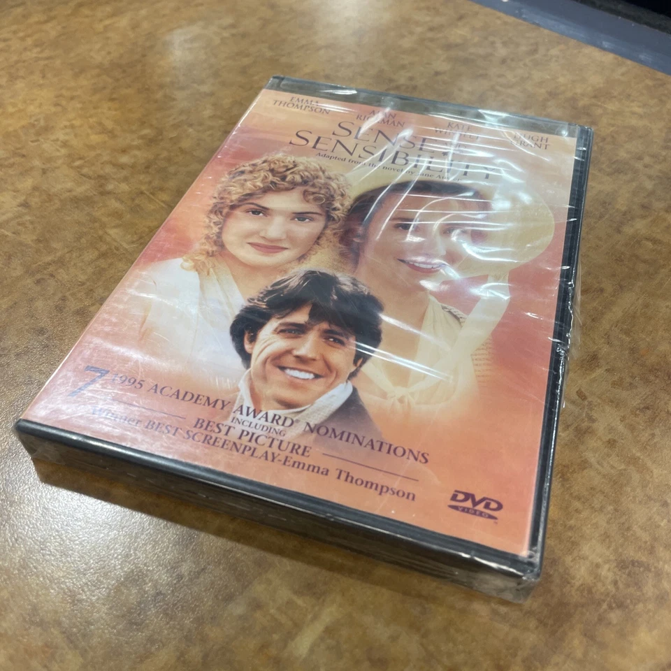 Sense and Sensibility (DVD, 1999) Special Edition WIDESCREEN Rickman - Sealed Foto 2 de 4