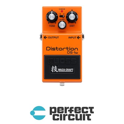 Boss DS-1W Waza Craft Distortion Pedal EFFECTS - NEW - PERFECT CIRCUIT