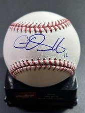 Chris Owings autographed official major-league baseball