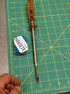 VINTAGE VACO K38 ADJUSTABLE WEDGE SLOTTED SCREWDRIVER 