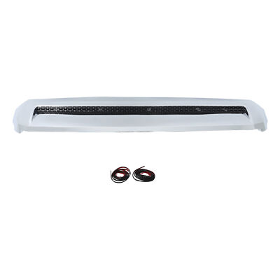 Chrome Front Upper Hood Bulge Molding Grille Trim For Toyota Tundra 2014-2021