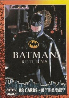 Batman Returns 1992 von Topps Base /Basic/Einzelkarten 001 bis 088 aussuchen