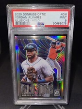 Donruss Optic 2020 MLB Yordan Alvarez Illusions Holo Rookie card *MINT PSA 9*