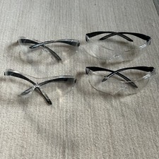 Lot Of 4 Bolle safety glasses clear. One Size