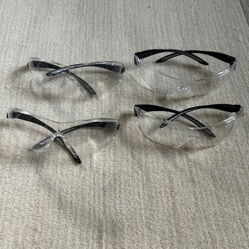 Lot Of 4 Bolle safety glasses clear. One Size