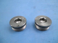 2014-2025 HARLEY DAVIDSON OEM TOURING 49MM FRONT FORK TUBE TOP END CAPS 45500117