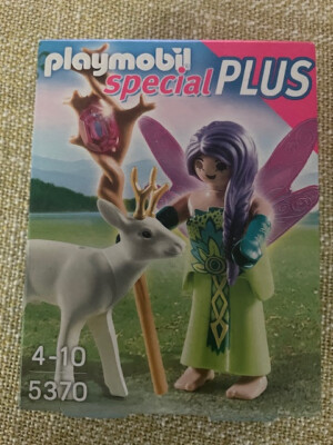 Playmobil special PLUS Fee mit Zauber - Reh 5370 Neu & OVP Elfe Zauberstab