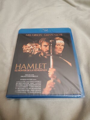 HAMLET (1990) Mel Gibson Blu-Ray NEW (Spanish Package has English Audio)