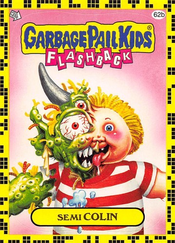 GARBAGE PAIL KIDS 2011 FLASHBACK SERIES 2 PICK-A-CARD YELLOW BASE STICKERS TOPPS - Picture 248 of 321