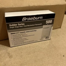 Braeburn Systems Builder Series 500 Mechanical Thermostat in White