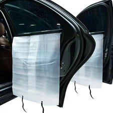 Window Tint Tool, 4 Packs Car Door Panel Cover Waterproof Guard Protection for C