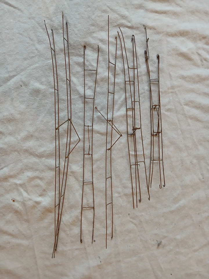 Viessmann H0 5 x Oberleitung Fahrdraht 20 - 27 cm lang