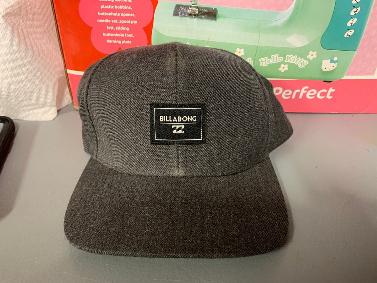 Billabong Grey Snapback hat 80% acrylic 20% wool Style Billabong Grey Snapback hat 80% acrylic 20% wool Style
