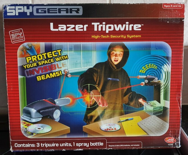 Spy Gear Lazer Tripwire High Tech Security System 6 Yrs for sale