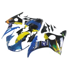Shark Blue Injection Fairing Kit for 2003-2005 Yamaha YZF R6 04 Plastic Bodywork